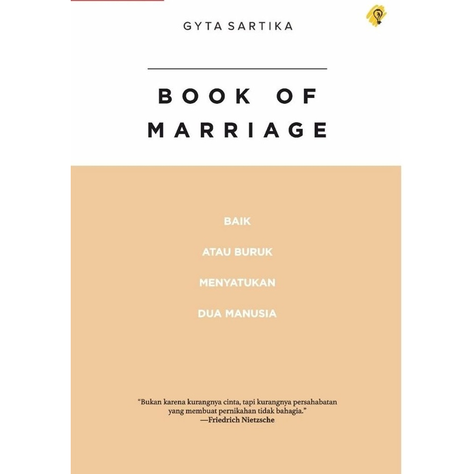 Gramedia Surabaya - Book Of Marriage
