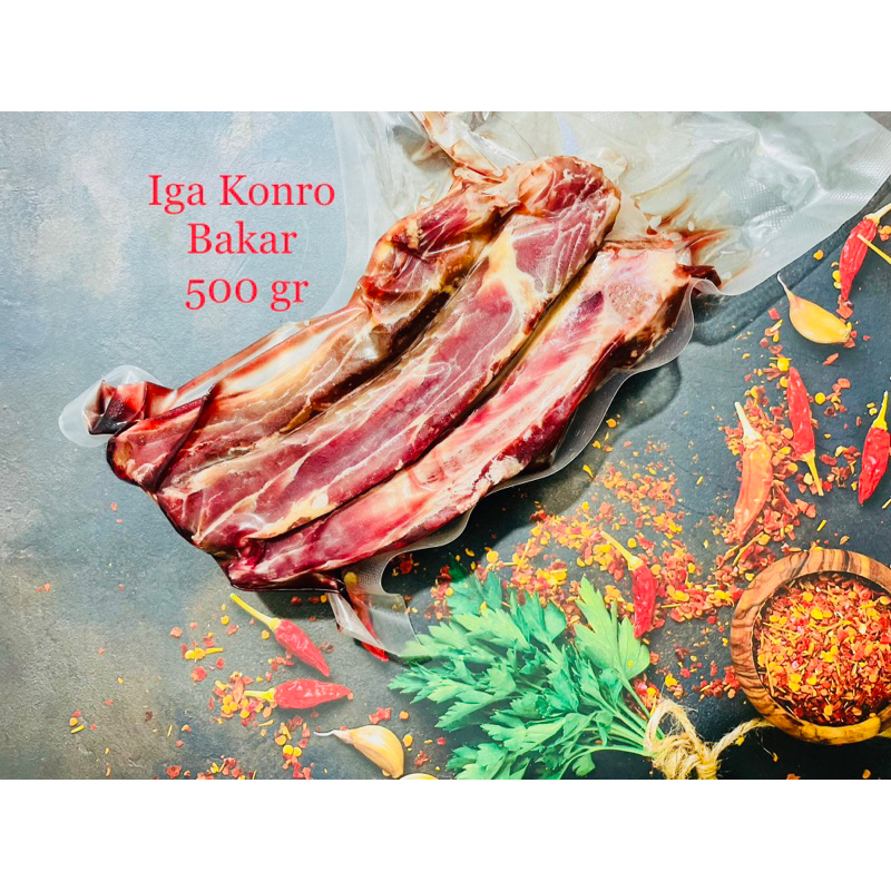 

Iga Konro Premium 500 gr isi 3 pc