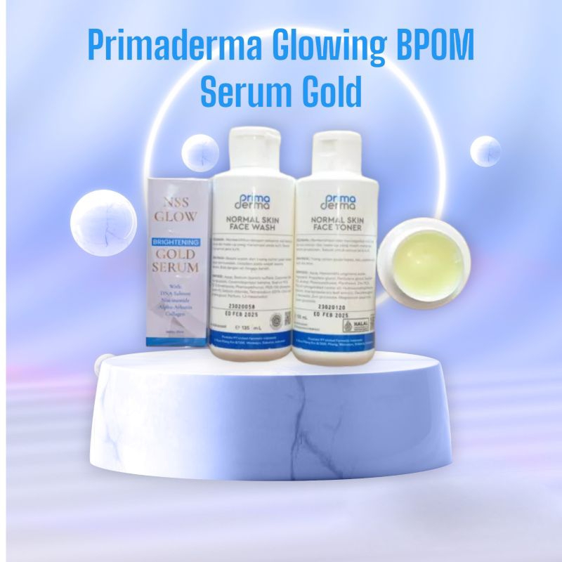 Primaderma Glowing BPOM Serum Gold