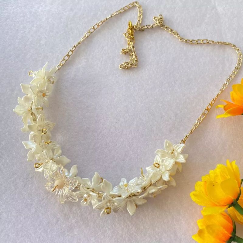 kalung hijabers kalung terbaru kalung model baru kalung putih kalung hijab kalung bunga kalung bisa 