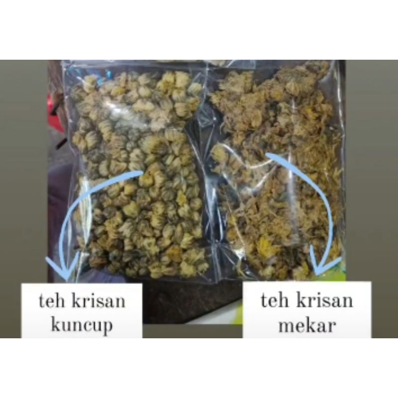 Teh Bunga Chrysanthemum / Teh Pucuk Krisantimum / Ju Hua / Cihua  / Teh Kembang Krisan