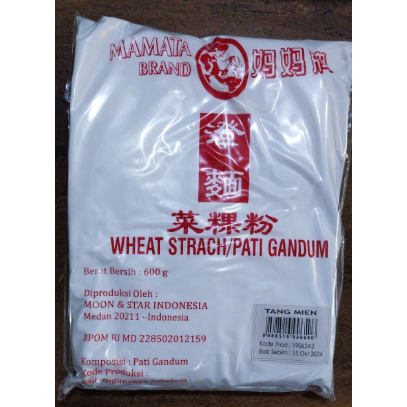 

Tepung Tang Mien / Pati Gandum / Wheat Starch Mamata Brand