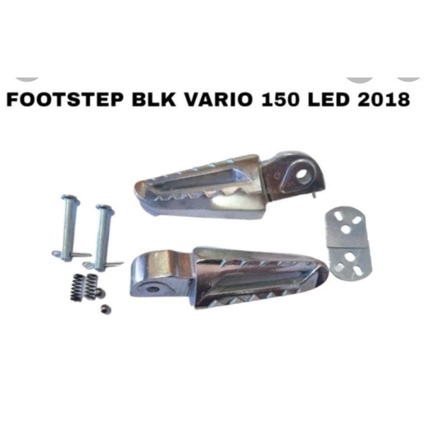 Footstep Belakang Vario 150/160 LED 2018
