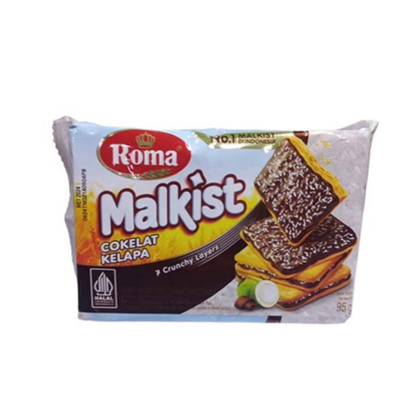 

Roma Malkist Cokelat Kelapa 95 Gram