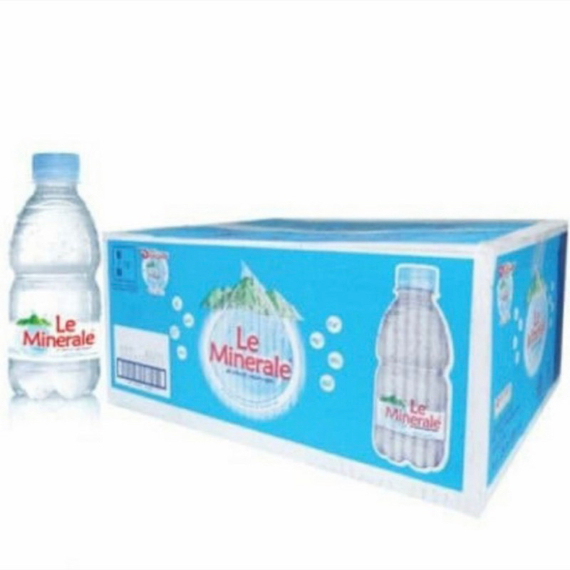 

Le Minerale botol 330ml dus