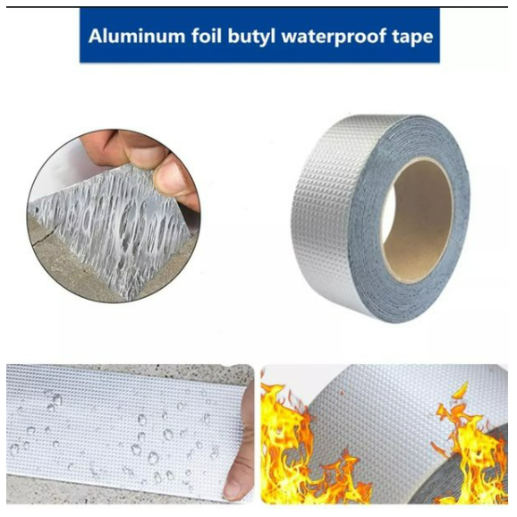 [CUTIE BABY] Lakban Aluminium Foil Anti Bocor/ Lakban Anti Bocor / Perekat Anti Bocor