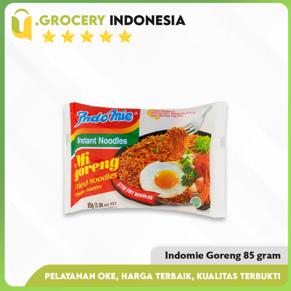 

Indomie Goreng Mie Instan 80 Gr