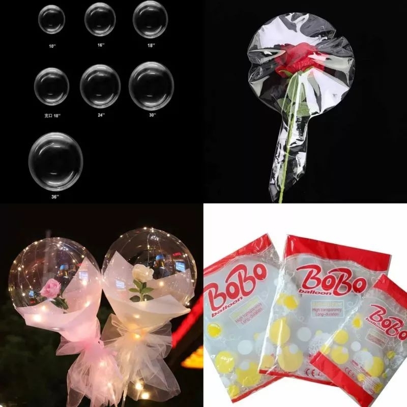 Balon PVC | Balon Bouquet | Balon Transparan