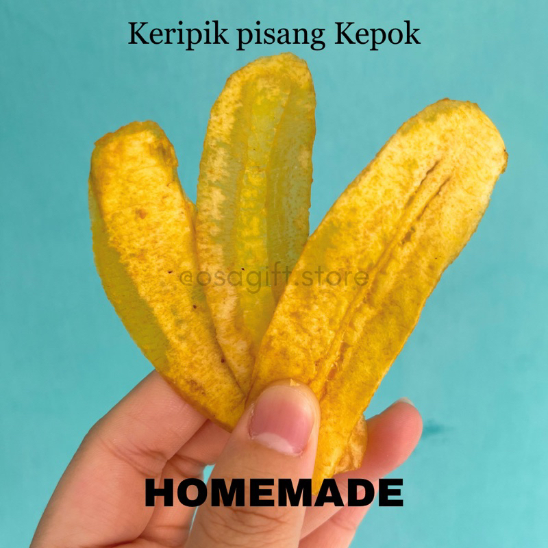 

Keripik Pisang Kepok HOMEMADE MAKNYUSS !!