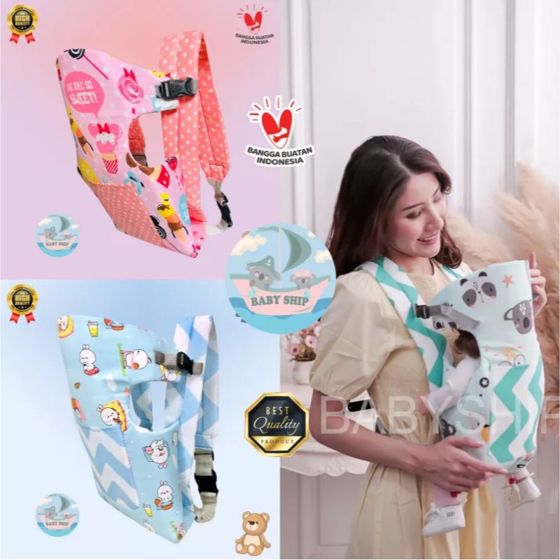 [moon baby] Gendongan bayi ransel / gendongan anak depan belakang