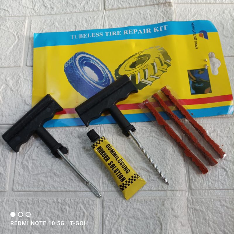 alat tambal ban tubeless alat tambal ban tubles motor dan mobil