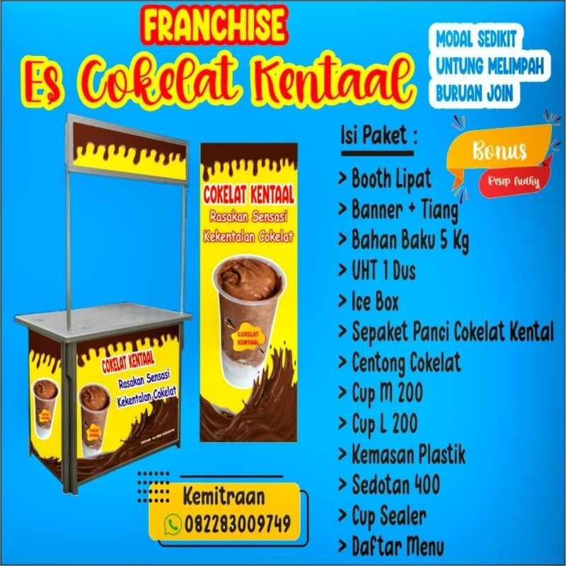 

Paket Cokelat Kental Tanpa Booth Dan Alat Press