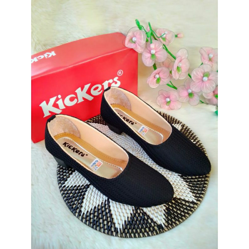 Sepatu Rajut Heels/sepatu sandal kickers/ sepatu kickers wanita/ sepatu wanita heels rajut 4cm hak s