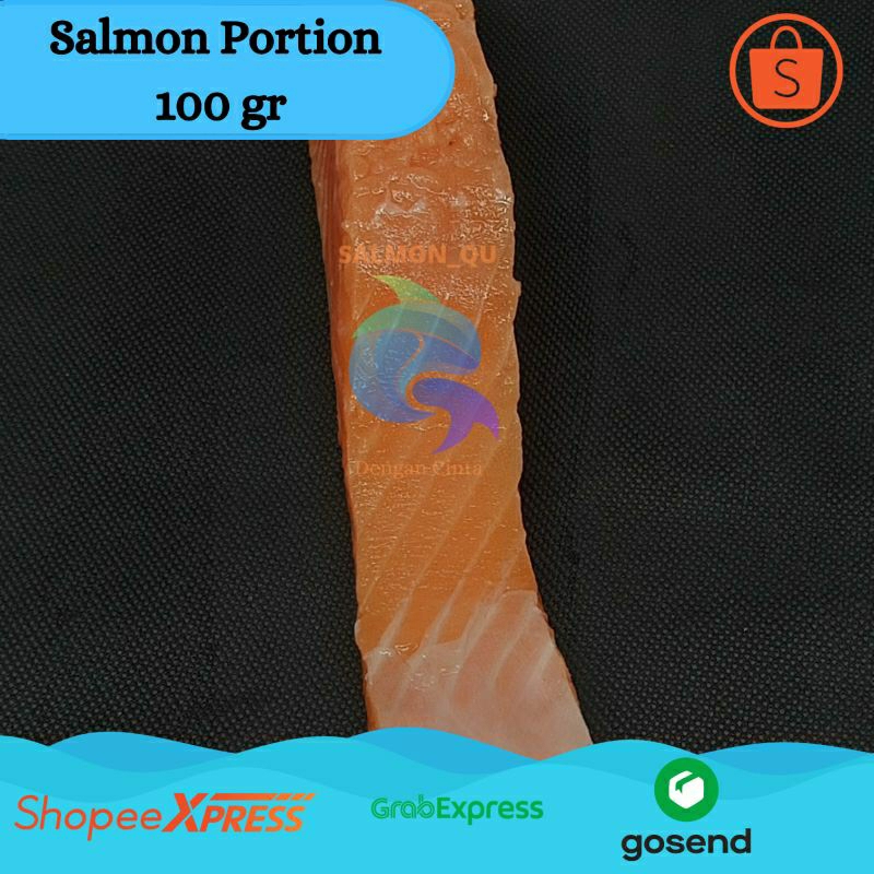 

Salmon Fillet/ Salmon Portion/ Salmon 100 gr