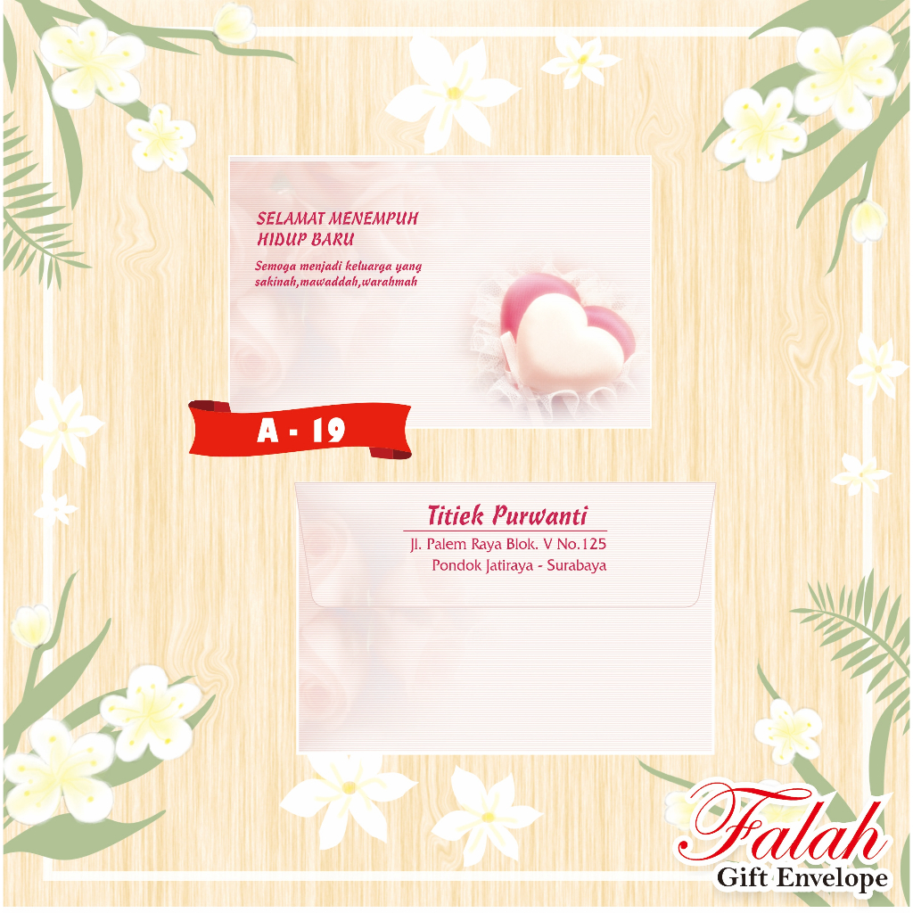 

Amplop Falah Motif A-19 Isi 50 Lembar Tanpa Cetak Tulisan