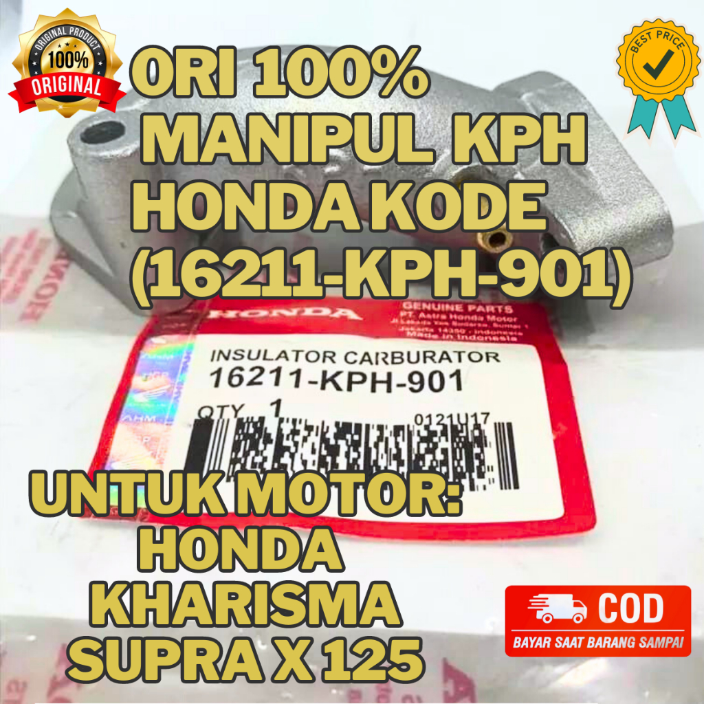ORI INTEK MANIPUL ASSY ASLI ORIGINAL HONDA KODE(16211-KPH-901)