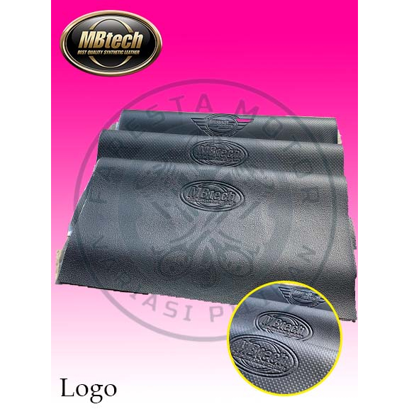 Kulit jok motor MB TECH original MBtech Jok motor logo bigdot kulit jeruk carbon variasi motor bebek