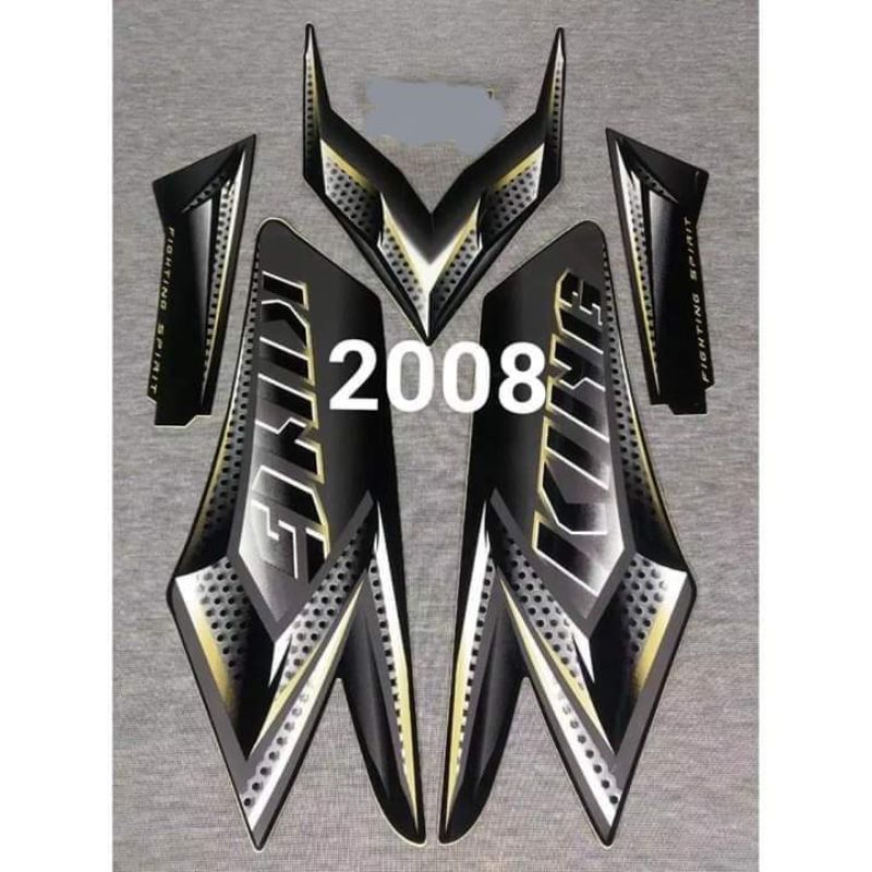 list striping rx king 2008 hitam