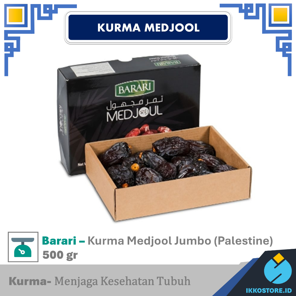 

Kurma Barari Medjool JUMBO 500gr Palestine