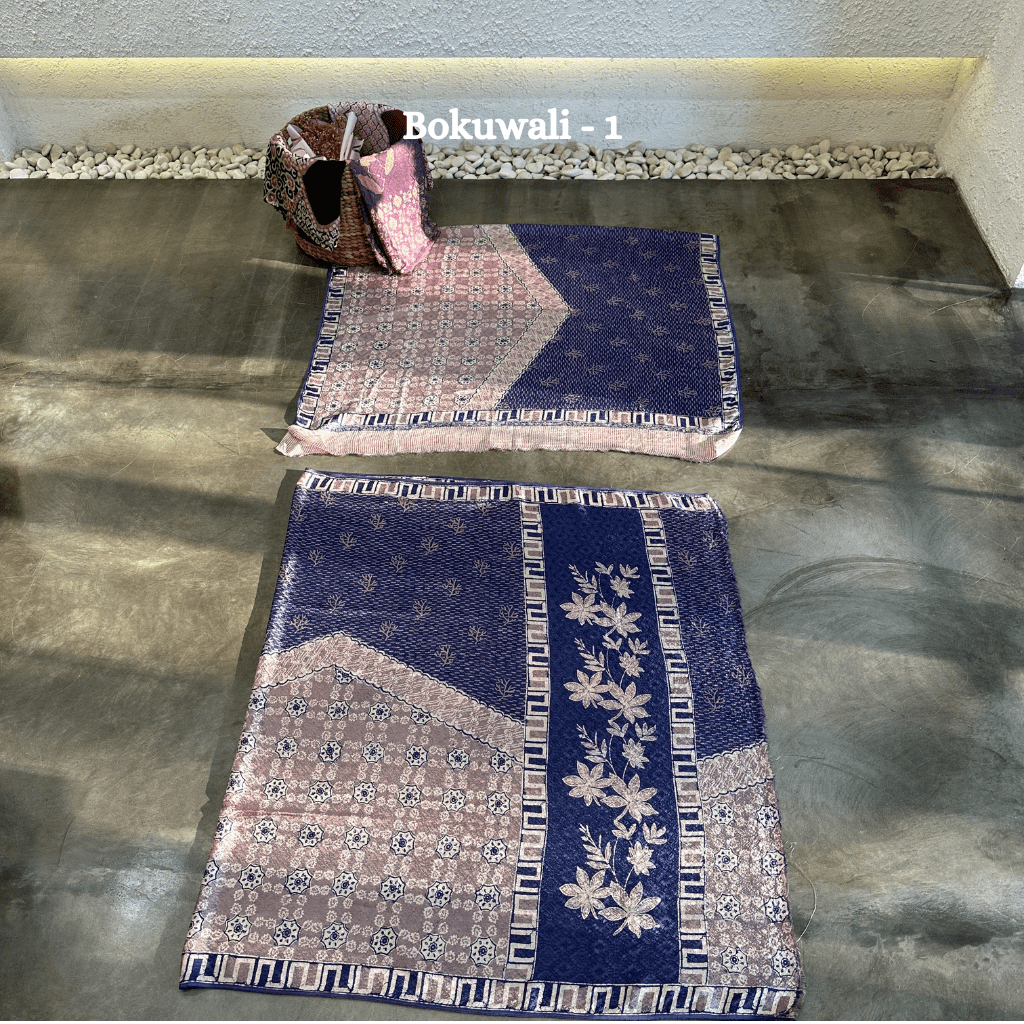Setelan Kain Batik Viscose Motif Bokuwali / Kain Batik Setelan