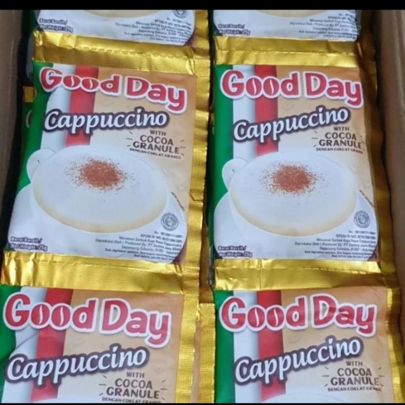 

good day cappucino +Granule renceng