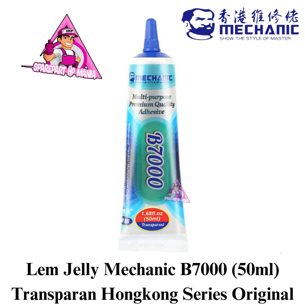 LEM JELLY MECHANIC B7000 (50ML) TRANSPARAN HONGKONG SERIES ORIGINAL