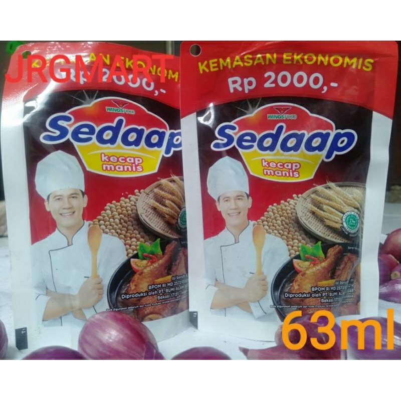 

SEDAAP KECAP MANIS 63ML KEMASAN 2000