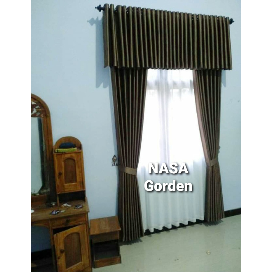 gorden, gorden poni. tirai jendela. gorden 1 set