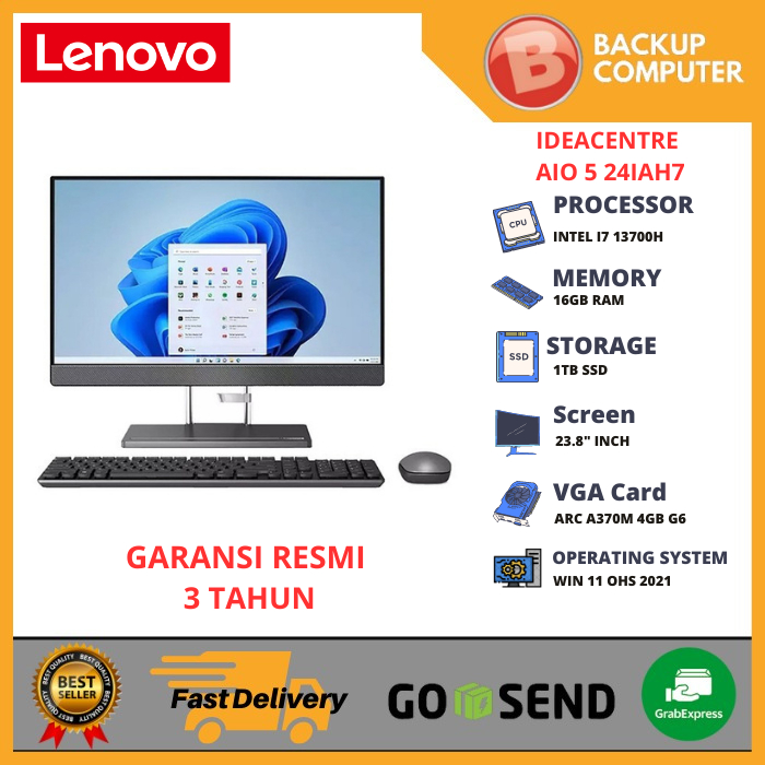 LENOVO IDEACENTRE AIO 5 24IAH7 F0GR007DID Intel i7-1370
