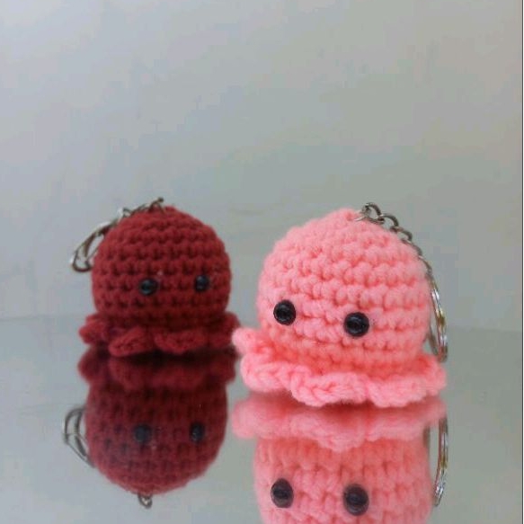 [Crochet Keychain] Baby Octopus