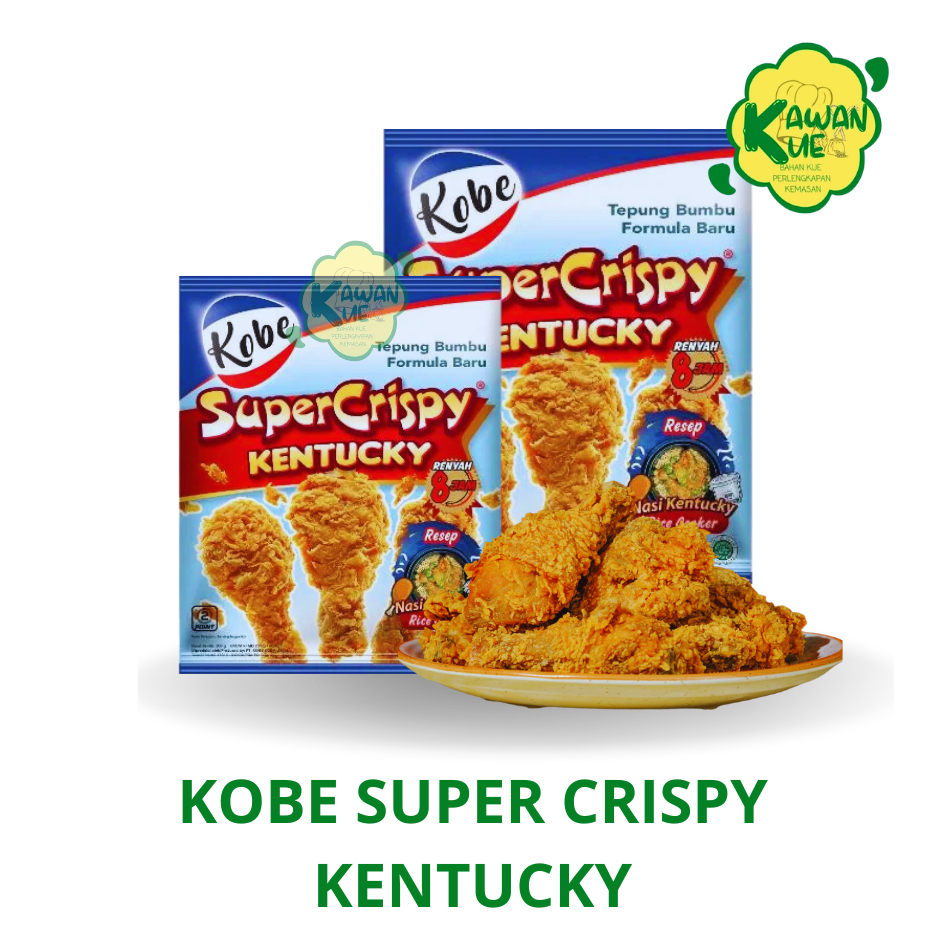 Kobe Tepung Ayam Super Crispy Kentucky 850 gr /Tepung Ayam Crispy