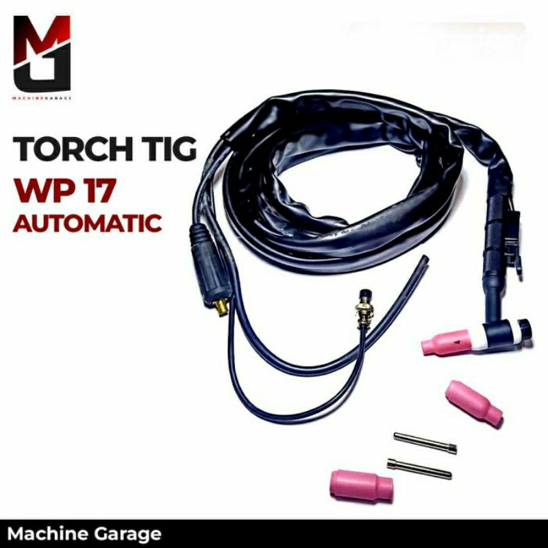 Tig Argon stang Las Torch wp 17 automatic 5m