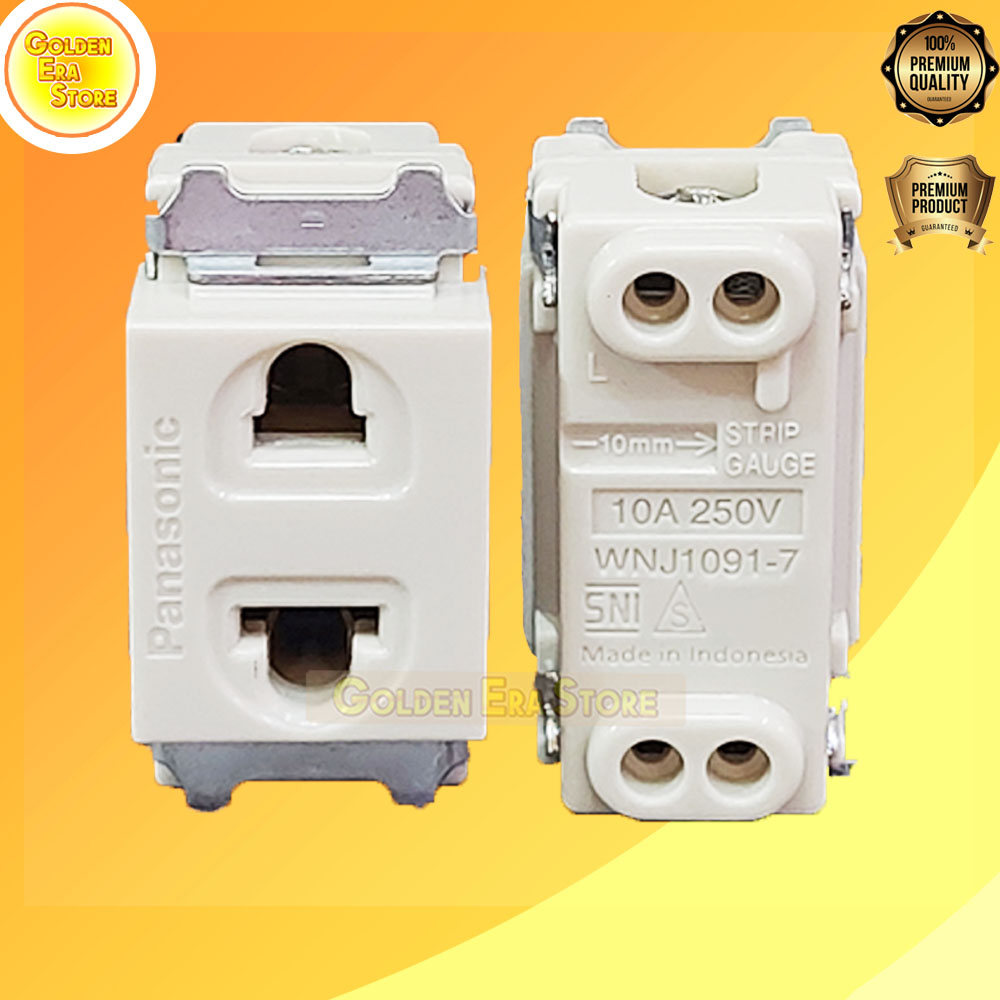 WNJ Panasonic Stop Kontak WNJ 1091-7 /  STOP KONTAK PANASONIC