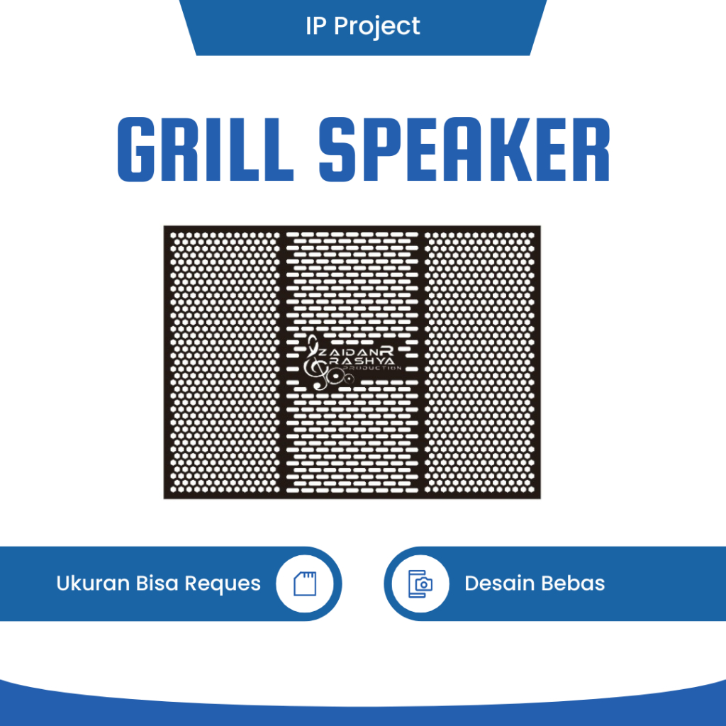 Grill Speaker Cutting CNC Laser