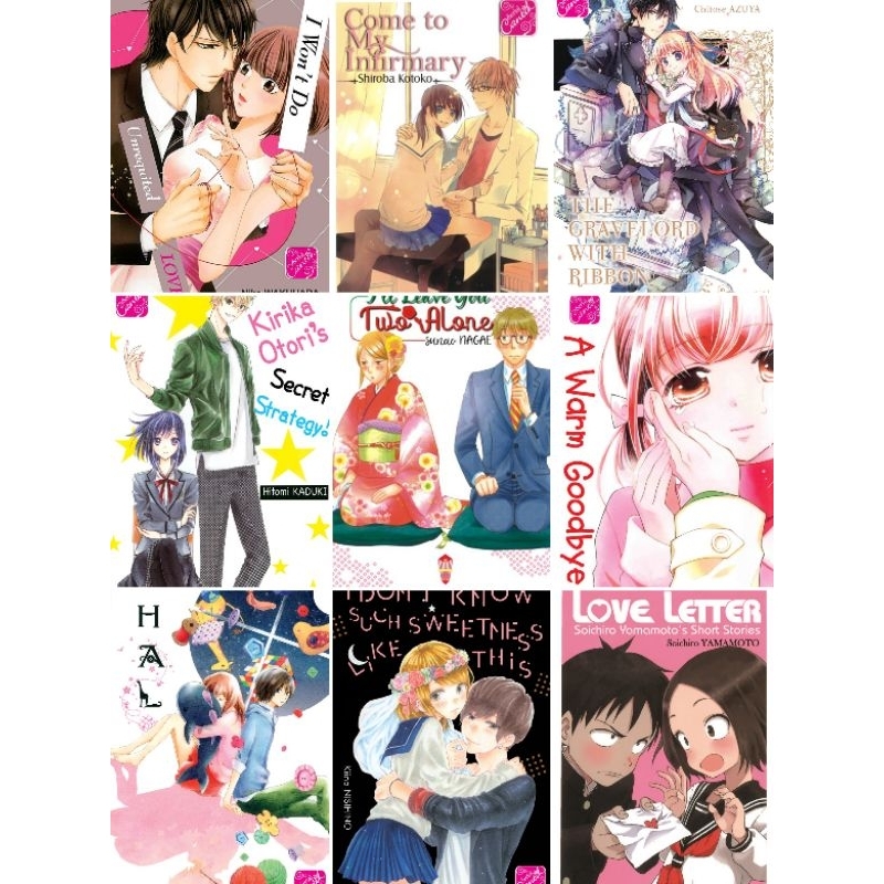 (Elex Media) Komik OneShot & Serial Cantik: Spring Garden; Love Letter Soichiro Yamamoto; I Dont Kno