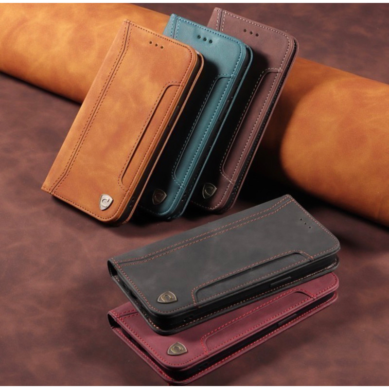 Infinix Hot 11 Play Flip Cover Card Slot Leather Case Flip Case Infinix Hot 11 Play