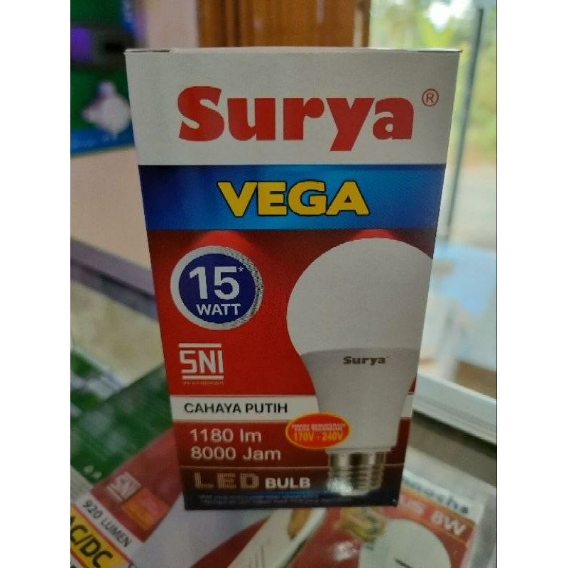 LAMPU LED SURYA VEGA 15 WATT