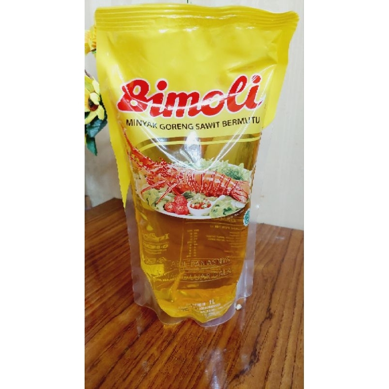 

Minyak Goreng Bimoli Refil / bimoli 1liter