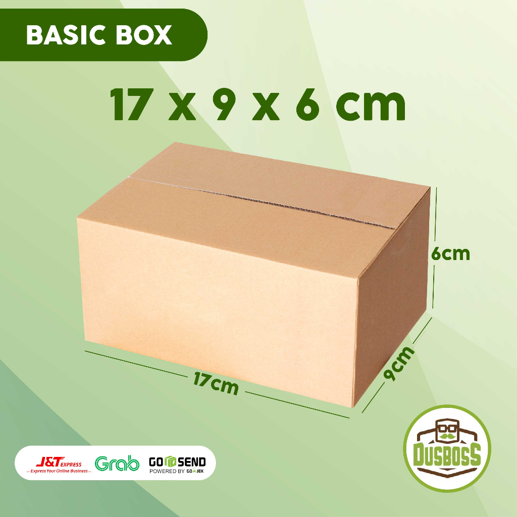 

BOX KARDUS 17x9x6 cm DUS PACKING