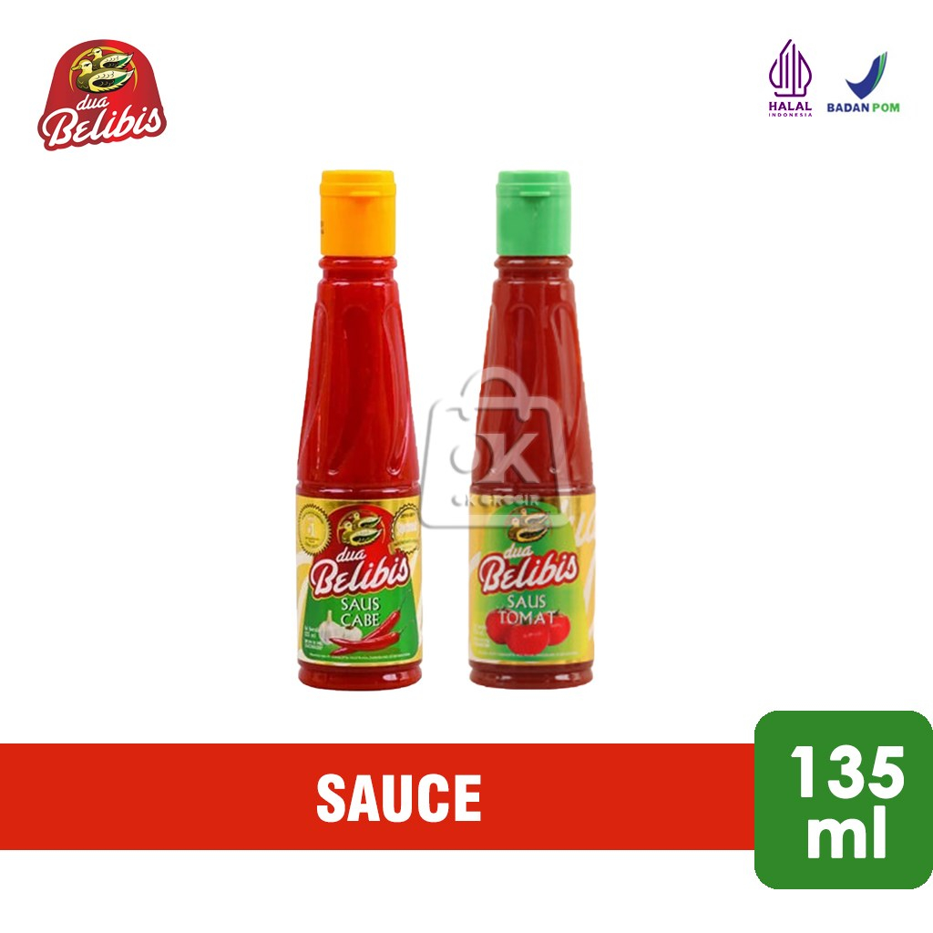 

Dua Belibis Saus Cabe / Saus Tomat Saus Kemasan Botol (135 ml)