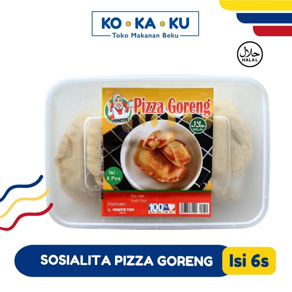 

Sosialita Pizza Goreng Isi 6