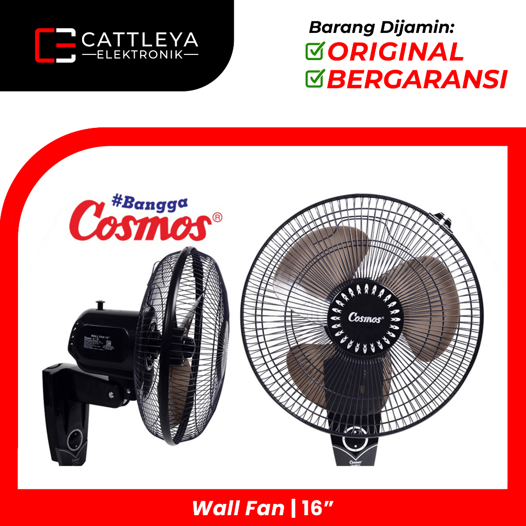 [COD]  COSMOS / HYPERLITE WALL FAN / KIPAS ANGIN DINDING 16WFO / 16 WFO / 16-WFO (16 INCH) GARANSI R