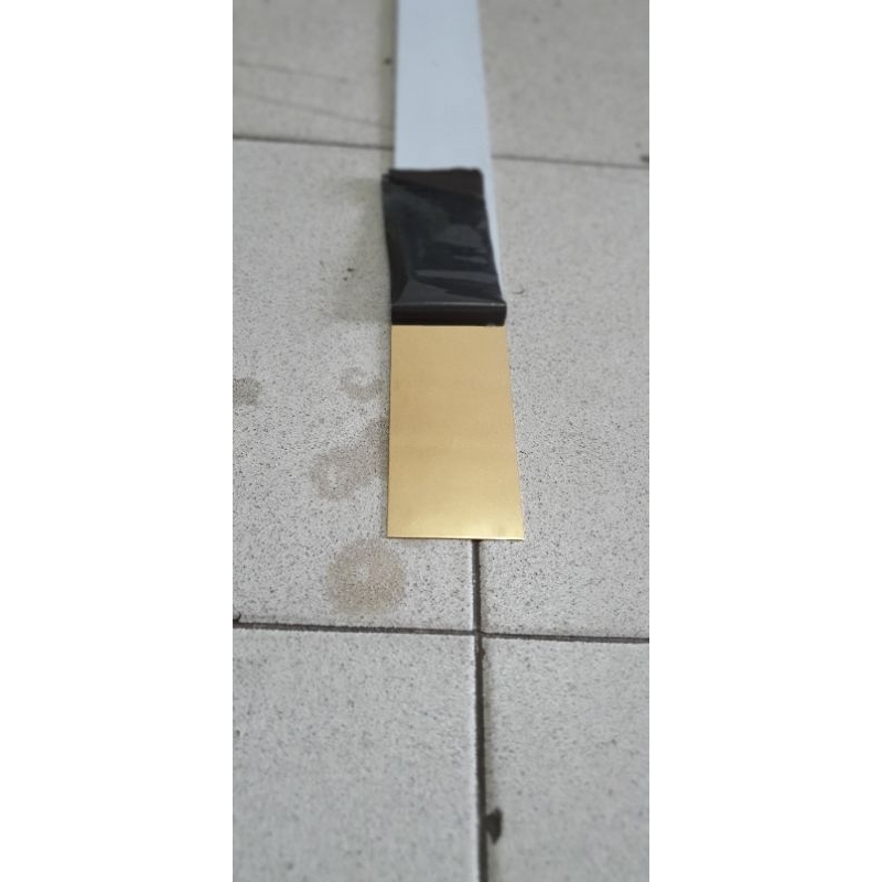 Plat Gold Mirror 6cm / Plat Strip Gold Mirror