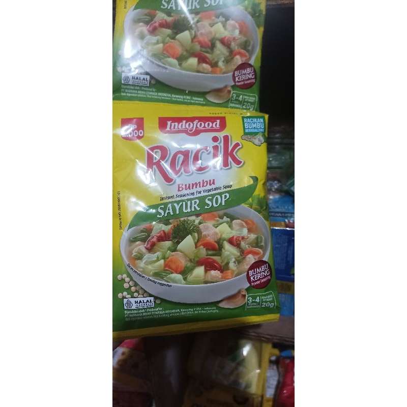 

Bumbu racik 1 renceng / 10 sachet