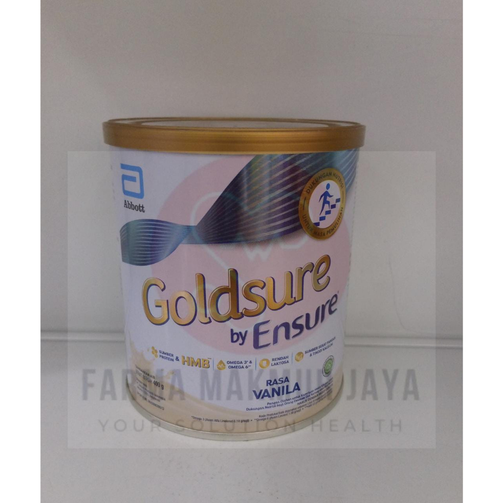 

GOLDSURE BY ENSURE VANILLA 400 GRAM KALENG