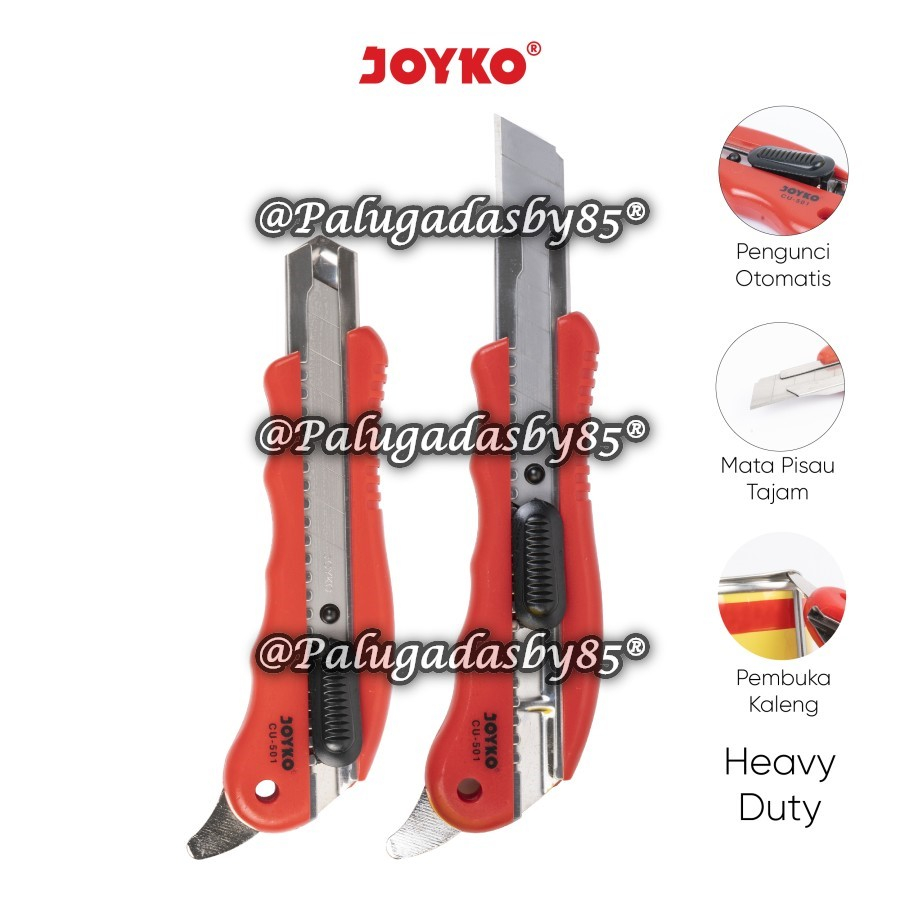

(1 Biji) Cutter Joyko CU-501 / Cutter Pemotong Joyko CU-501 / Joyko Cutter CU-501 / Joyko CU501 CU 501
