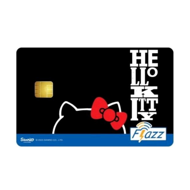 Flazz Gen 2 - Flazz Generasi 2 Special Edition - Hello Kitty Hitam - Black Hello Kitty