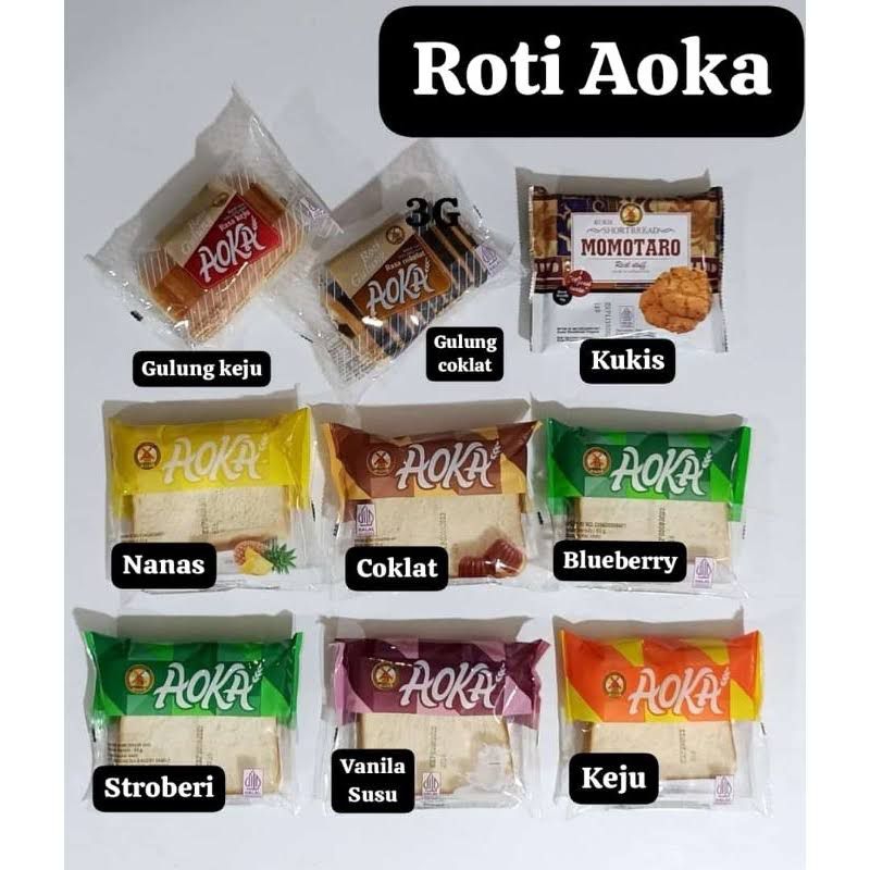 

Roti Aoka All Variant Rasa - Roti Panggang