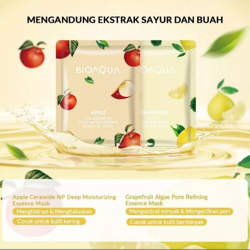 sheetmask bioaqua (paket)