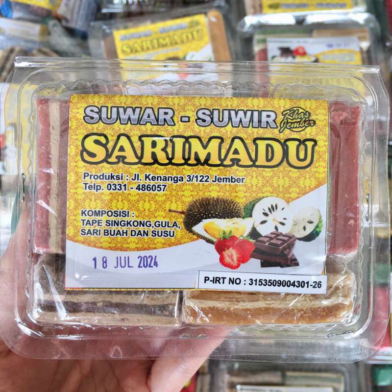 

Suwar-suwir Sari Madu 250gr
